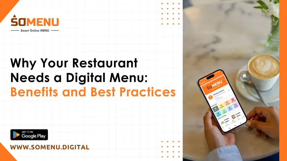 Digital Menu for Restaurants