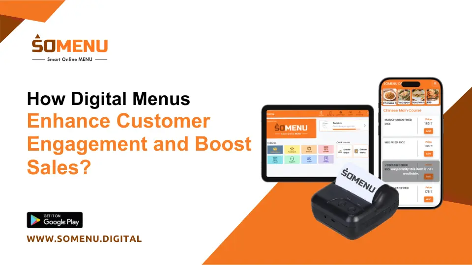 How Digital Menu enhance customer engagement & Boost Sales?