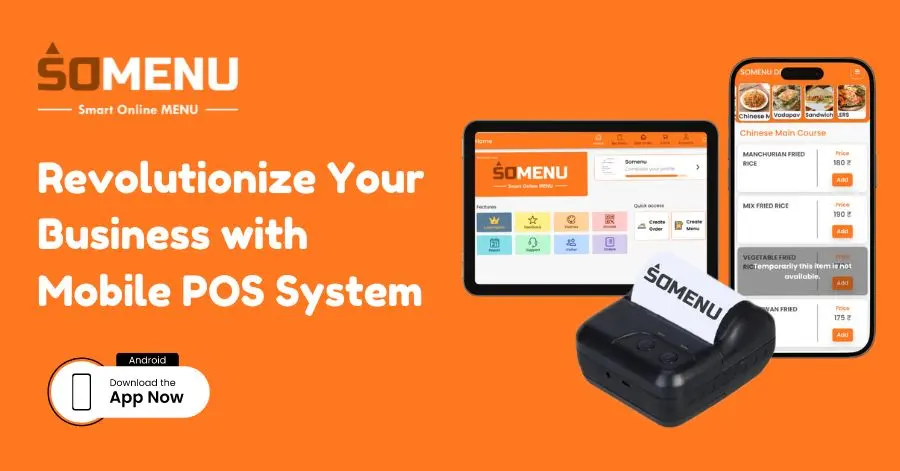 Revolutionize Your Business with somenu.digital's Mobile POS System