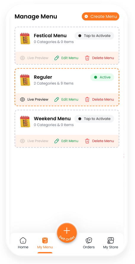 Create and Customize Your Menus with Ease