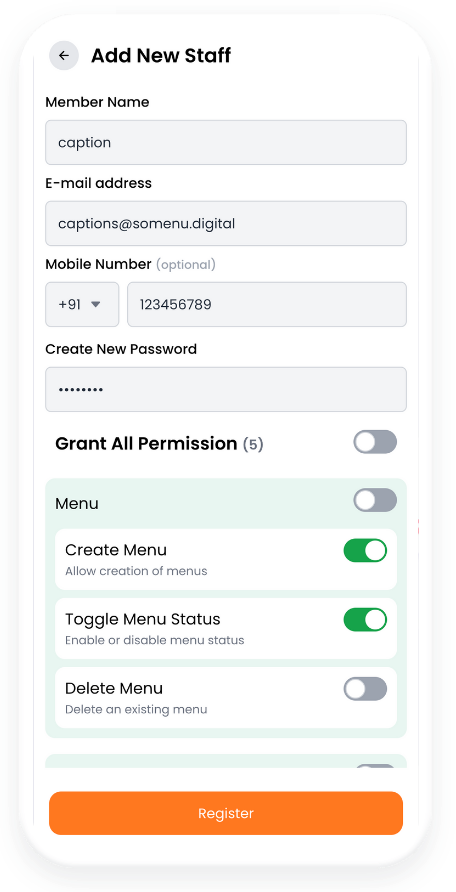 Add, Update, and Manage Staff Seamlessly